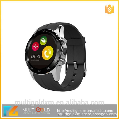 Factory Wholesale Best SmartWatch With 1.22'' IPS LCD Camera NFC Heart Rate SIM GPS Blueotooth Waterproof Android Smart Watch